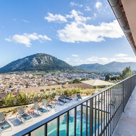 Beautiful House Casa Estella Overlooking Old Town 5 Bedrooms Calvari Villa Pollenca
