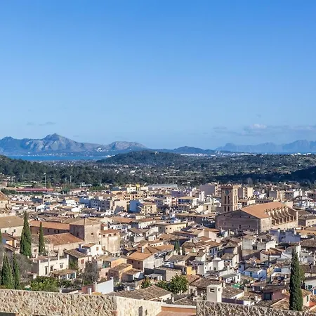 Villa Beautiful House Casa Estella Overlooking Old Town 5 Bedrooms Calvari Pollenca