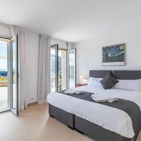 Beautiful House Casa Estella Overlooking Old Town 5 Bedrooms Calvari Pollenca