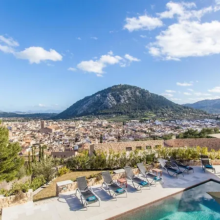 Beautiful House Casa Estella Overlooking Old Town 5 Bedrooms Calvari Pollenca
