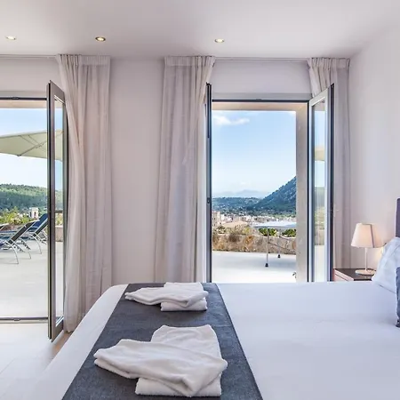 Beautiful House Casa Estella Overlooking Old Town 5 Bedrooms Calvari * Pollenca